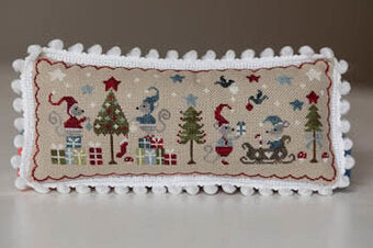 Noel De Souris - Christmas of Mice Cross Stitch Pattern by Collection Tralala