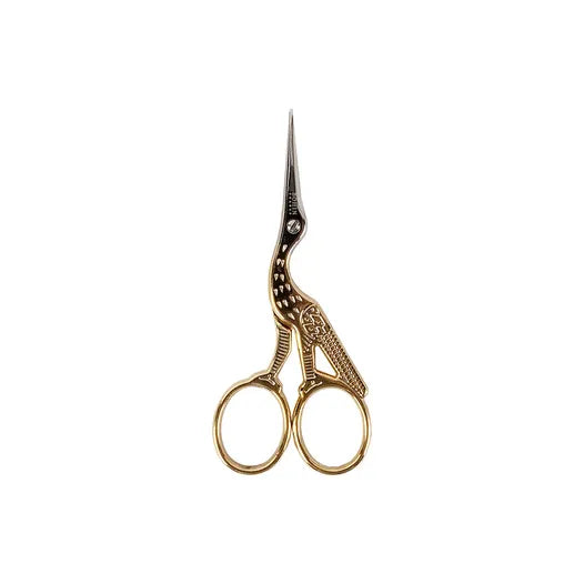 Bohin 4" Gilded Stork Scissors