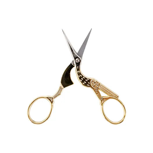 Bohin 4" Gilded Stork Scissors