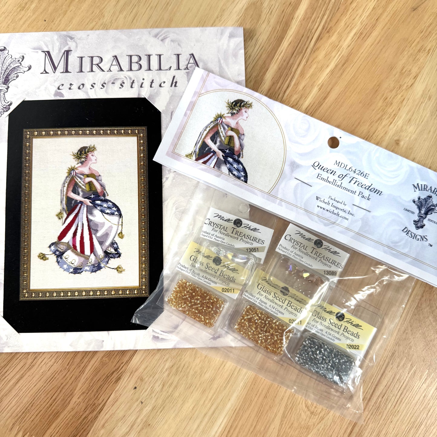 Queen of Freedom Chart and Bead Pack