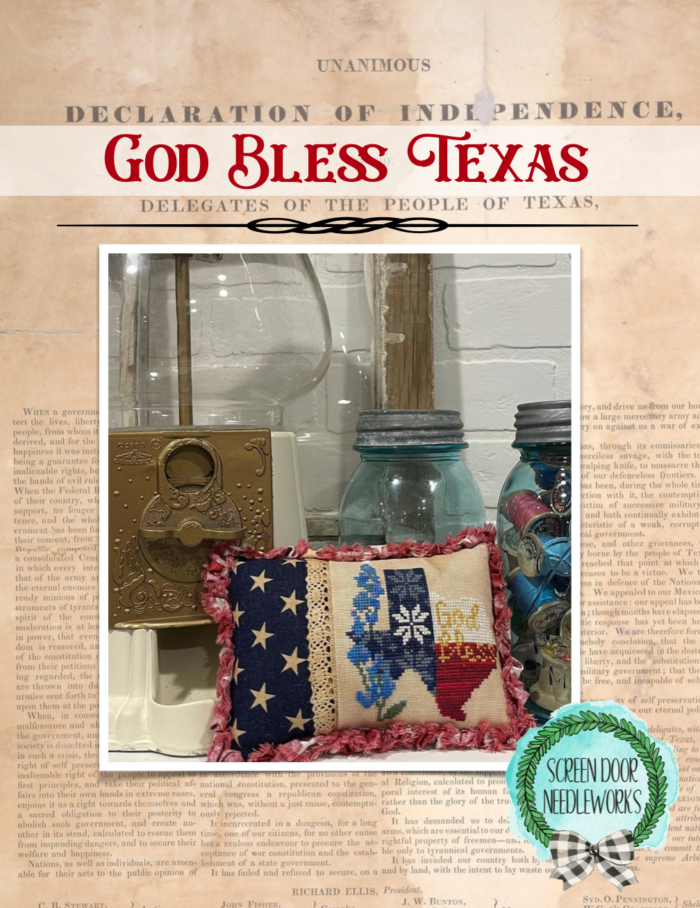 God Bless Texas PDF Digital Download
