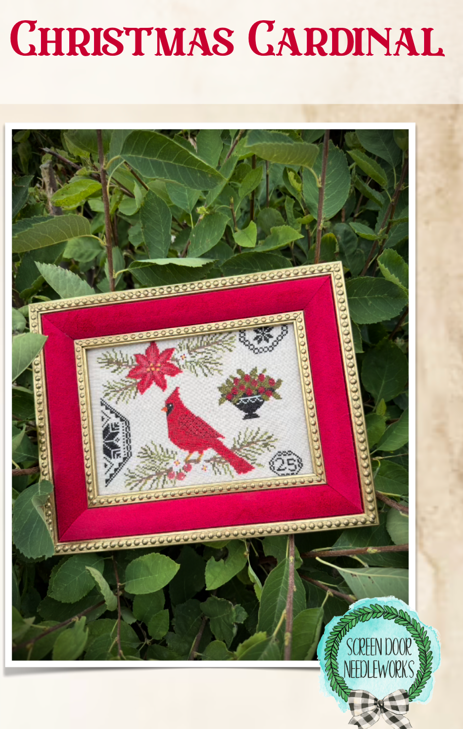 Christmas Cardinal PDF Chart
