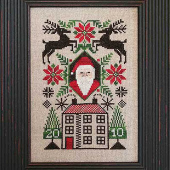Santa's House 2010 Limited Edition (CHART ONLY) by The Prairie Schooler