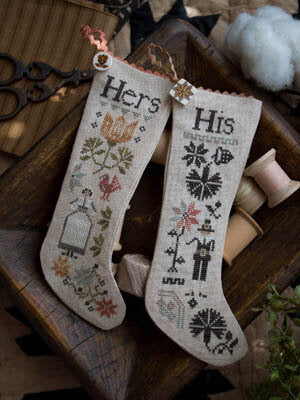 His & Hers Thanksgiving Stockings by Plum Street Samplers