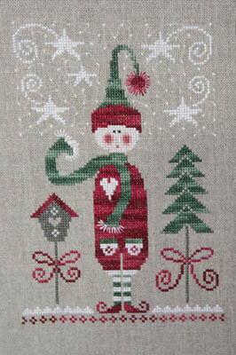 Lutin De Noel (Christmas Elf) - Cross Stitch Pattern by Tralala