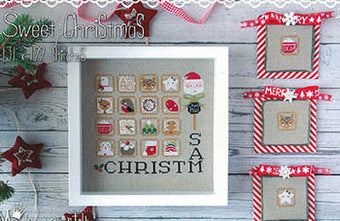 Sweet Christmas - Cross Stitch Pattern by Madame Chantilly