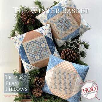 The Winter Basket Cross Stitch Pattern by Hands On Design