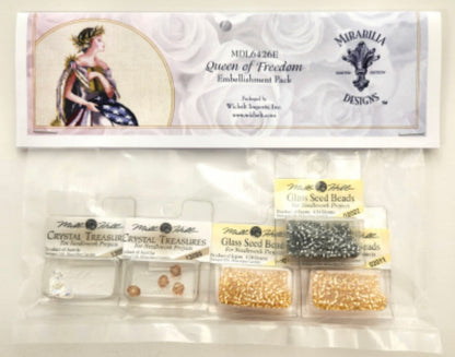Queen of Freedom Chart and Bead Pack