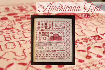 Americana Red by October House Fiber Arts