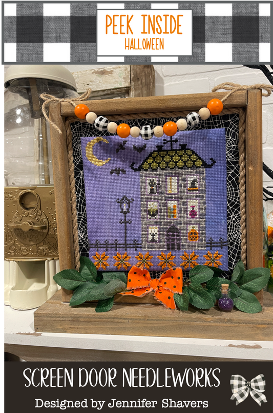 Peek Inside: Halloween Paper Chart