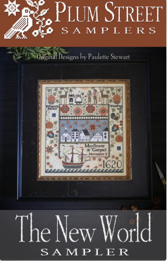 The New World Sampler by Plum Street Samplers